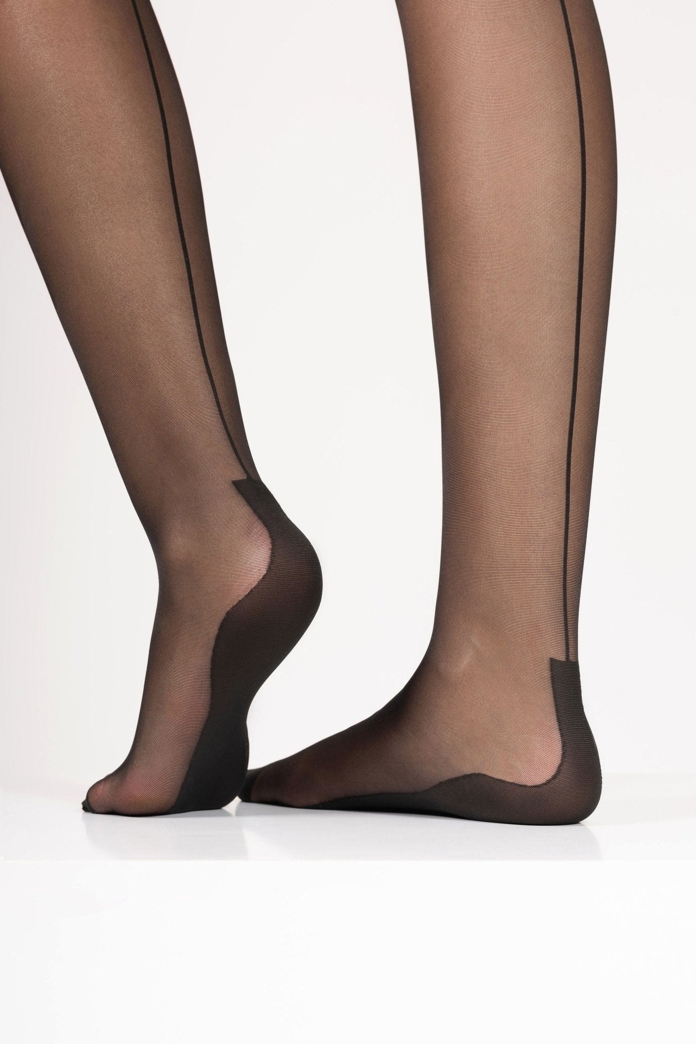 Black Stay - Up Stockings with Lace – Timeless Elegance - OrGasm