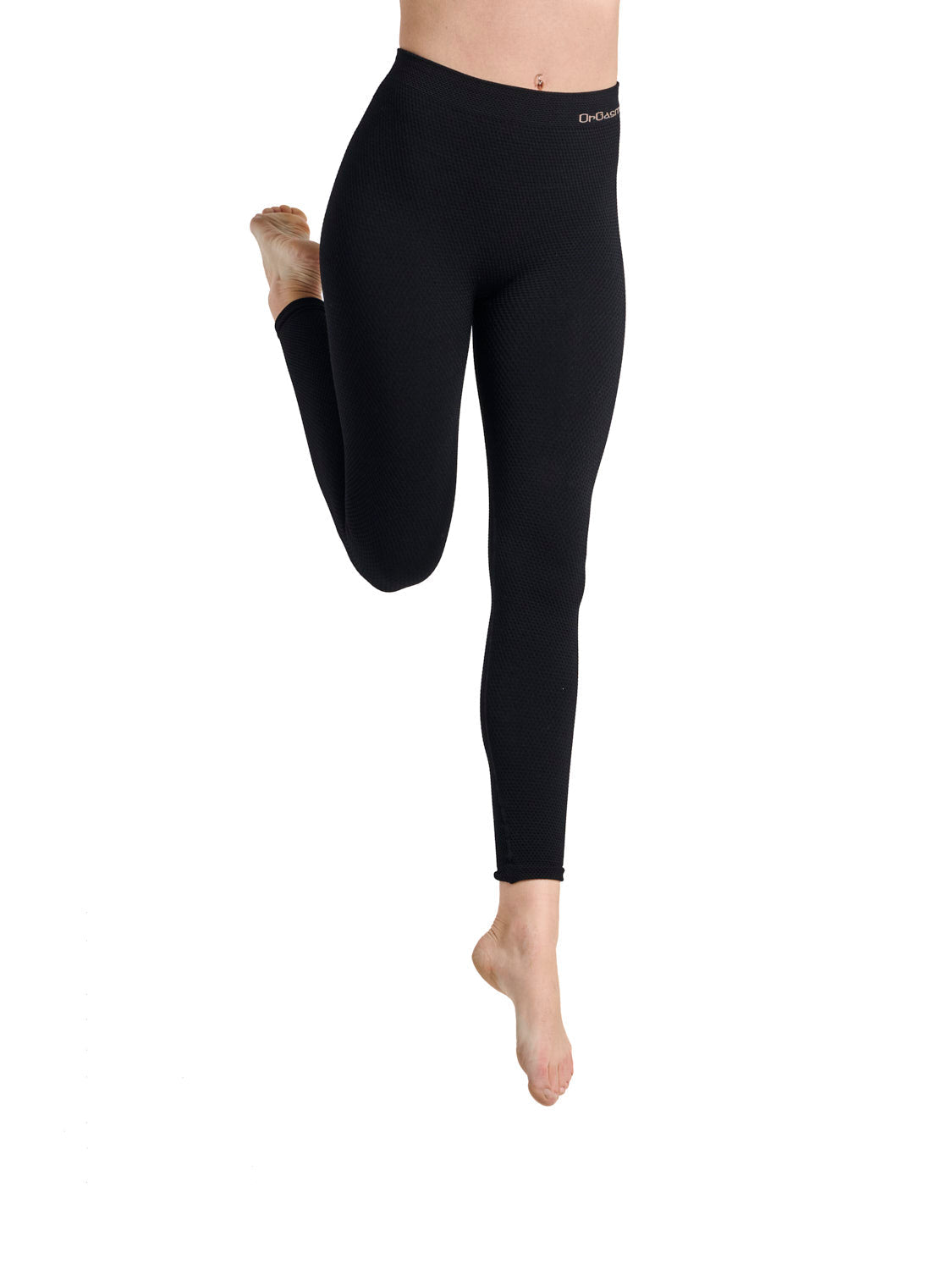 Massage Seamless Leggings Black - luxury by Orgasm Fashion, designed in Germany