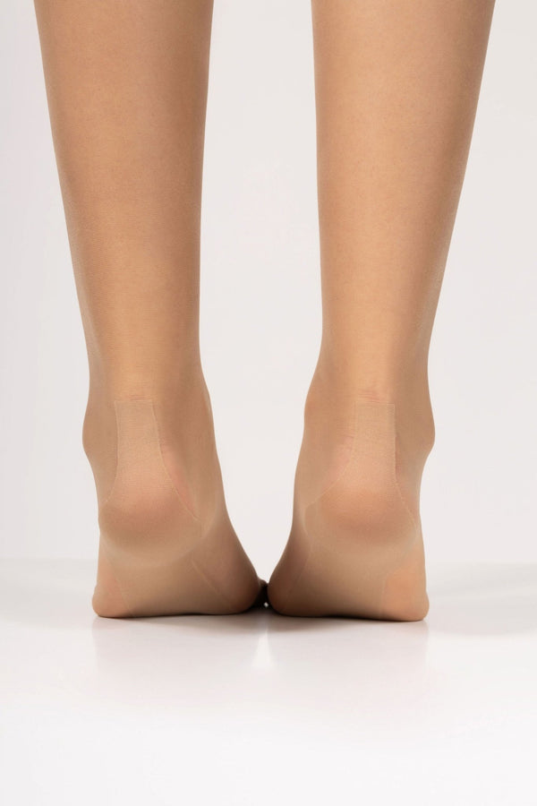 Camel Garter Stockings – Classic & Comfortable - luxury by Orgasm Fashion, designed in Germany