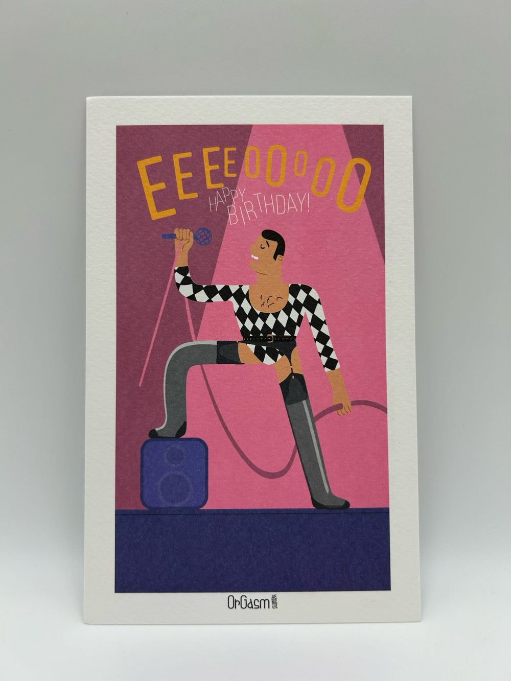 Greeting Card Happy Birthday! – Stylish Stockings - Themed Celebration - luxury by Orgasm Fashion, designed in Germany