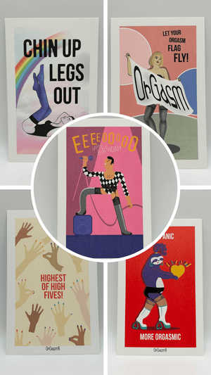 Greeting Carts - luxury by Orgasm Fashion, designed in Germany