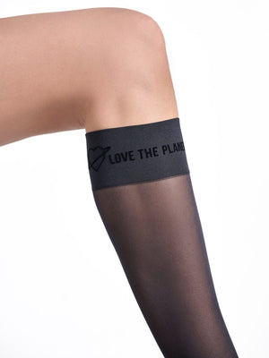 Recycled High Knee Socks - luxury by Orgasm Fashion, designed in Germany
