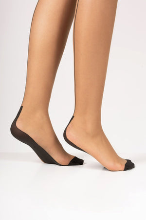 Stay - Up Stockings with Lace – Back Seam Contrast - luxury by Orgasm Fashion, designed in Germany